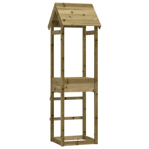 Кула за игра 53x46,5x194 см импрегнирана борова дървесина