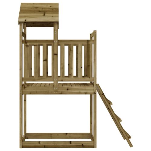 Комбинирано детско съоръжение 53x110x214 см импрегниран бор