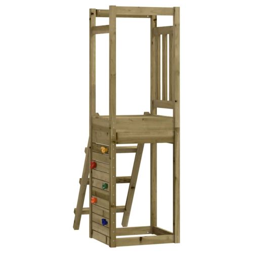 Комбинирано детско съоръжение 53x46,5x169 см импрегниран бор