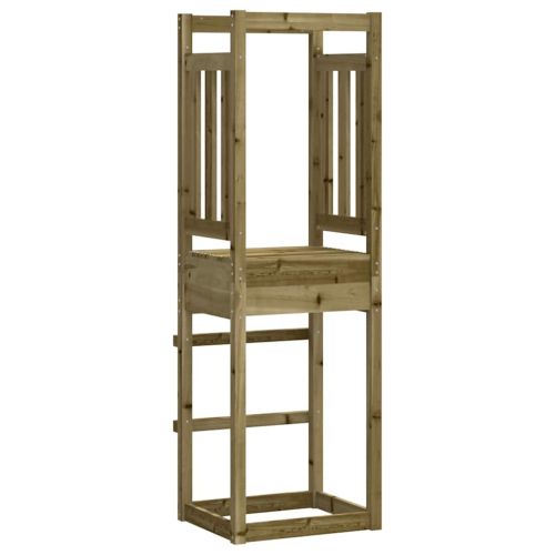 Кула за игра 53x46,5x169 см импрегнирана борова дървесина