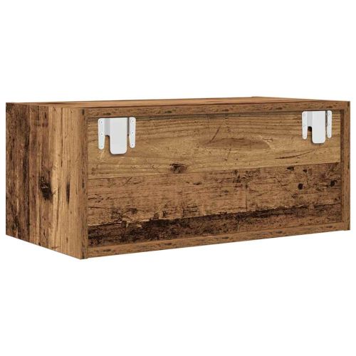 ТВ шкаф Старо дърво 60x31x25,5 cm Инженерна дървесина