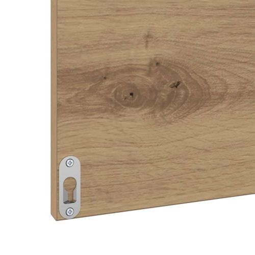 Комплект мебели за баня 3 бр. Дъб 61 x 39 x 45 см