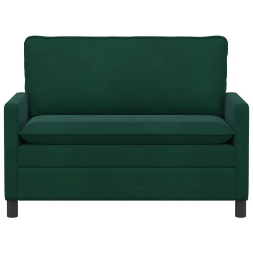 Диван Тъмнозелено 126 x 81 x 87,5 см