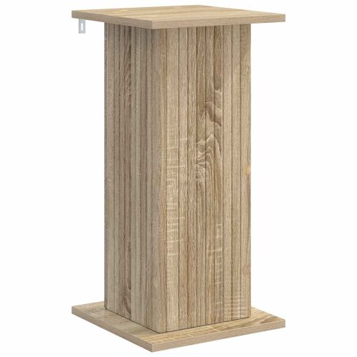 Стойка за растения 2 pcs Дъб сонома 30,5 x 30 x 60,5 см