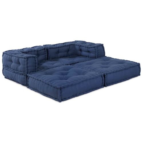 Модулен диван 2 pcs Индийски 140 x 70 x 56 см Текстил