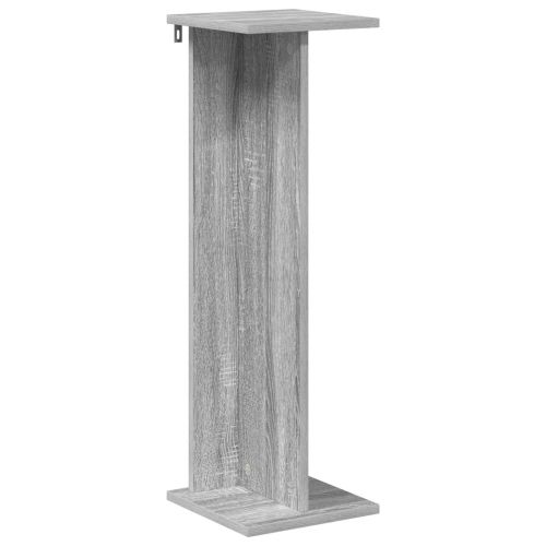 Стойка за растения 2 pcs Сиво Сонома 25 x 25,5 x 80,5 см