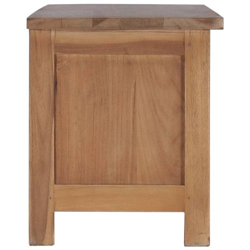ТВ шкаф, 90x30x35 cм, тиково дърво масив