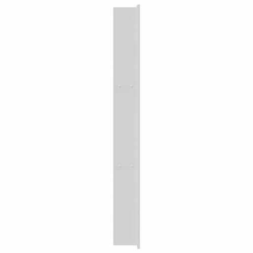 Нишата за душ Бял 90 x 30 x 9,5 см Неръждаема стомана