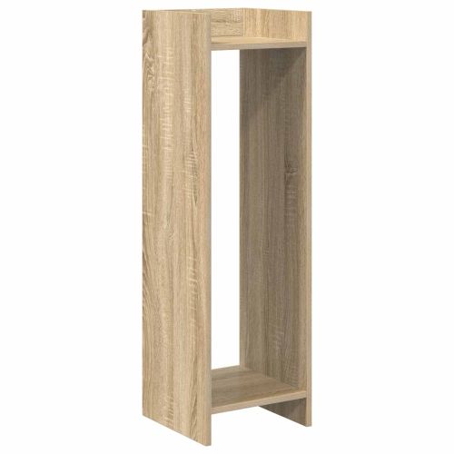 Стойка за растения с рафт 2 pcs Сонома дъб 30 x 30 x 100 см
