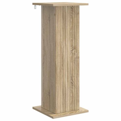 Стойка за растения 2 pcs Дъб сонома 30,5 x 30 x 80,5 см