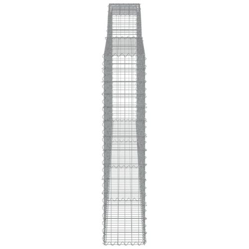 Габионни кошници арка 5 бр 400x30x140/160 см поцинковано желязо