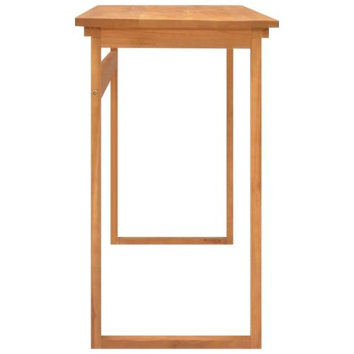Бюро, 120x45x75 см, тиково дърво масив