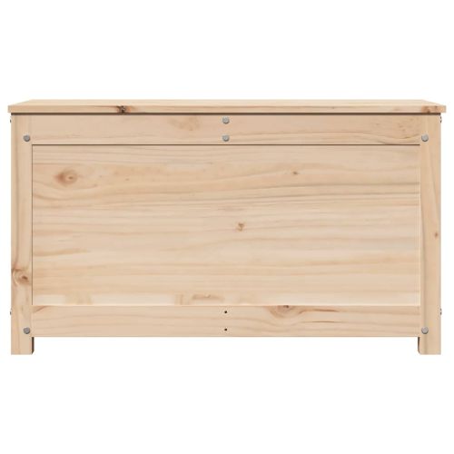 Кутия за съхранение, 80x40x45,5 см, борово дърво масив