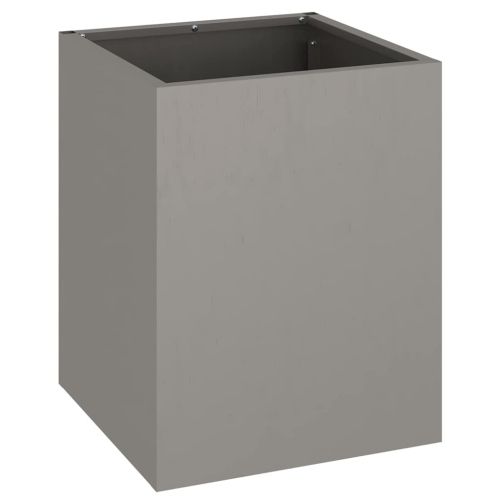 Градинска саксия Патинираща стомана 32 x 32 x 40 см