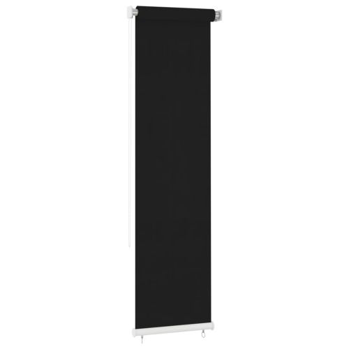 Външна роло щора, 60x230 см, черна, HDPE