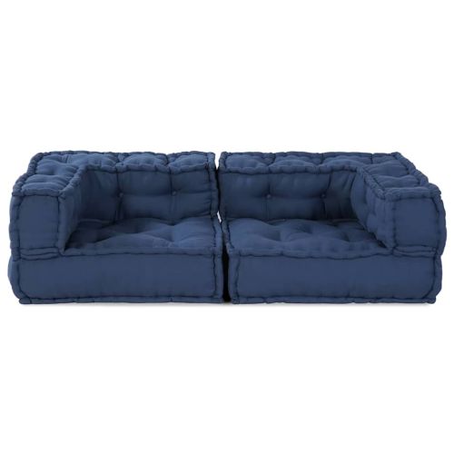 Модулен диван 3 pcs Индийски 140 x 70 x 36 см Текстил