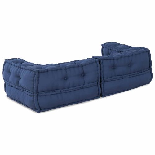 Модулен диван 3 pcs Индийски 140 x 70 x 36 см Текстил