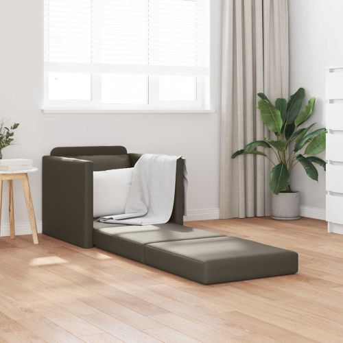 Диван легло 60cm Сив Изкуствена
