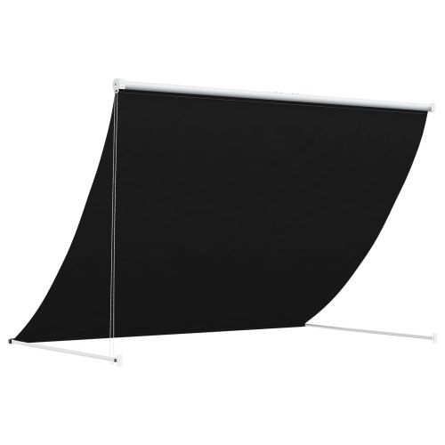 Сенник Черно 300 x 150 cm 180 г / м² полиестер с PU покритие