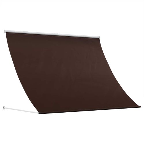 Сенник Кафяво 350 x 150 cm 180 г / м² полиестер с PU покритие