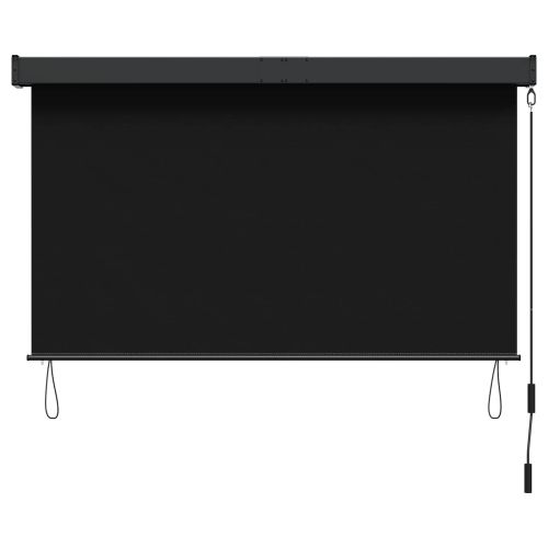 Ролетна щора Черно 180 x 250 cm Текстил и Алуминий