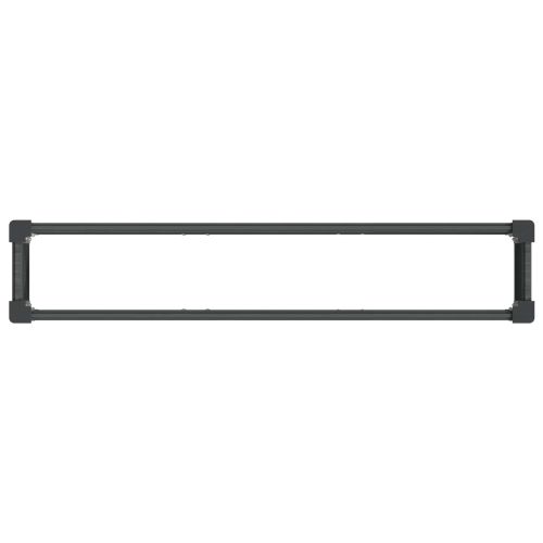 Градинска повдигната леха Сиво 150 x 30 x 72 см