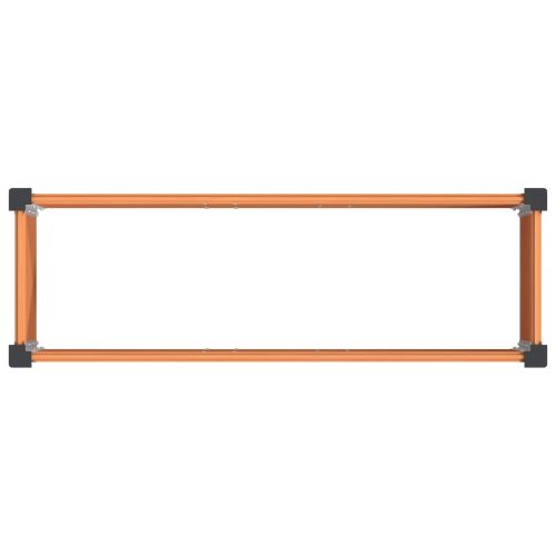 Градинска повдигната леха Кафяво 100 x 30 x 36 cm
