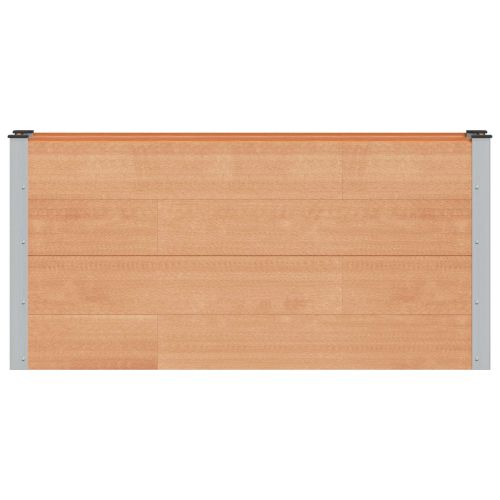 Градинска повдигната леха Кафяво 150 x 30 x 72 см
