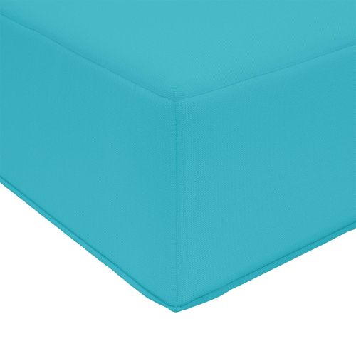 Възглавница за диван на открито Тюркоаз 60 x 60 x 8 см