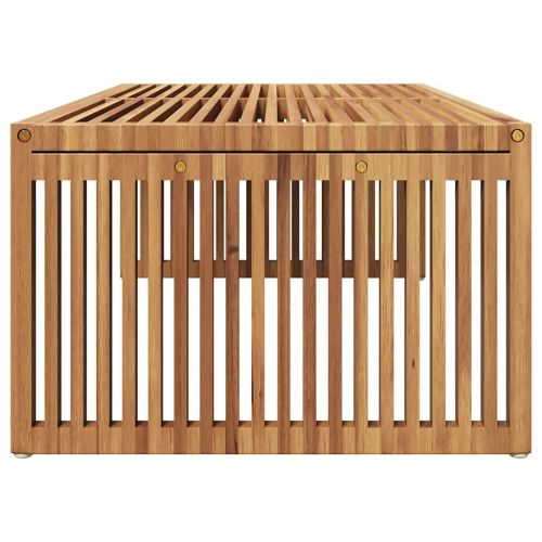 Странична масичка за градина Кафяво 110 x 55 x 35,5 см