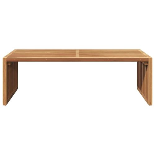 Странична масичка за градина Кафяво 110 x 55 x 35,5 см