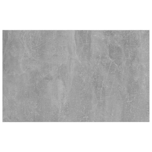Рафтове, 4 бр, бетонно сиви, 80x50x1,5 см, инженерно дърво