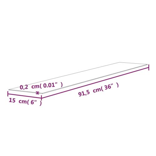 Стенни панели, с вид на дърво, кафяви, PVC, 4,12 м²