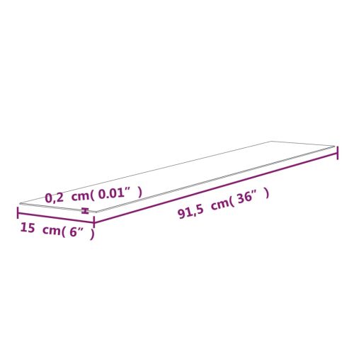 Стенни панели, с вид на дърво, кафяви, PVC, 2,06 м²