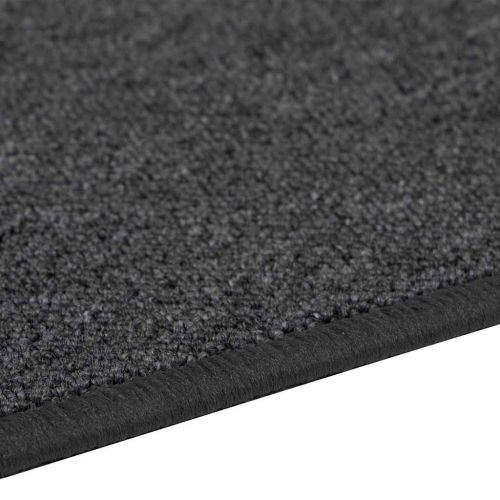 Килим пътека Тъмен сив 100 x 100 cm 100% Полипропилен