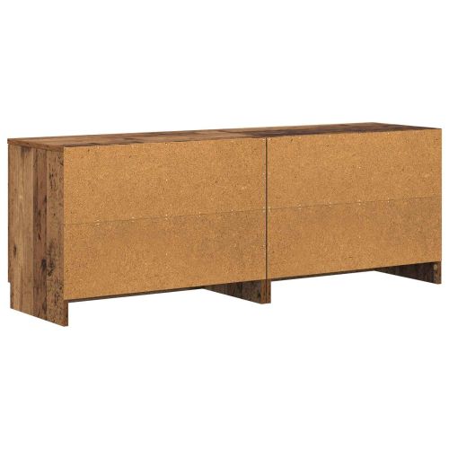 Шкаф за легло със съхранение 2 pcs Старо дърво 66 x 35 x 48 см