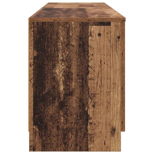 Шкаф за легло със съхранение 2 pcs Старо дърво 66 x 35 x 48 см