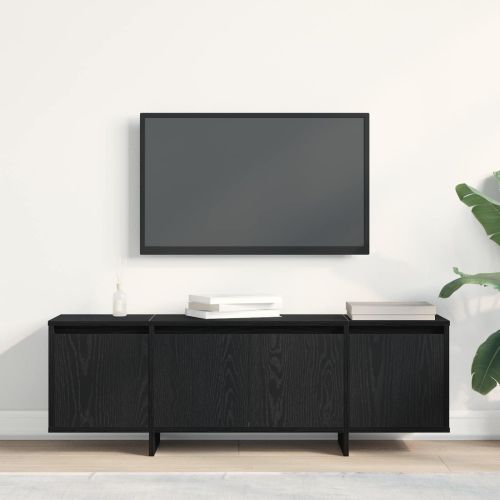 ТВ шкаф Черния дъб 120 x 30 x 40,5 см Инженерно дърво