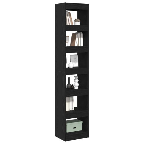 Шкаф за книги Черния дъб 40 x 30 x 198 см Инженерно дърво