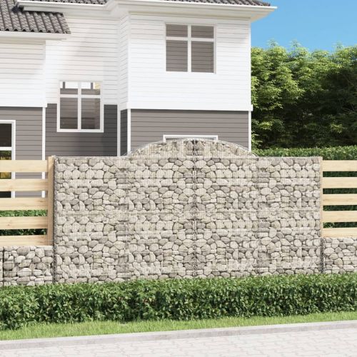 Габионни кошници арка 5 бр 300x30x160/180 см поцинковано желязо