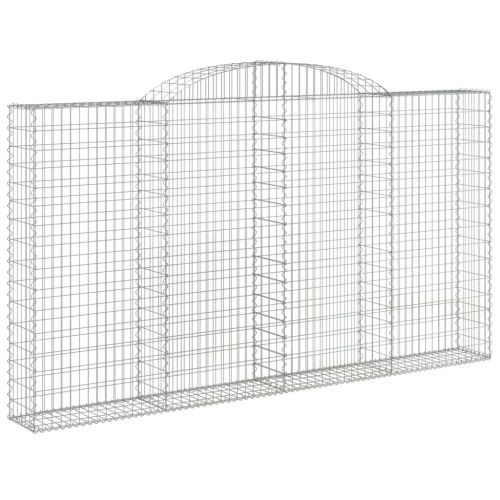 Габионни кошници арка 5 бр 300x30x160/180 см поцинковано желязо
