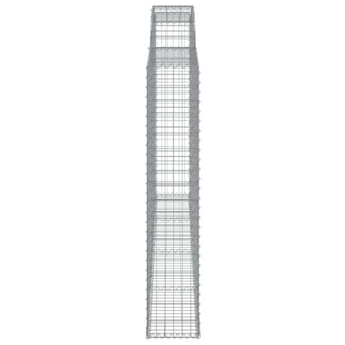 Габионни кошници арка 5 бр 300x30x160/180 см поцинковано желязо