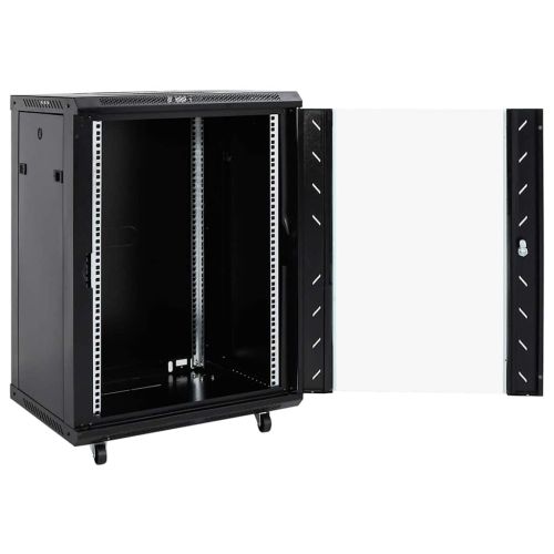 15U мрежов шкаф с въртящи се крачета 19" IP20 60x45x86 см