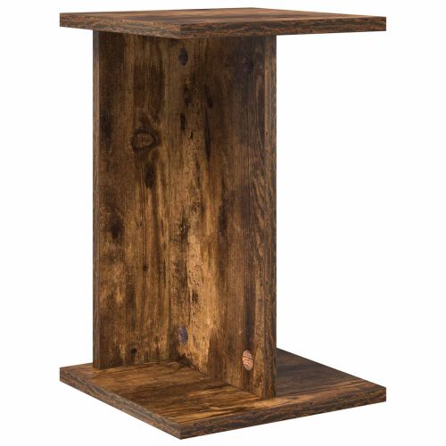 Стойка за растения 2 pcs Пушена Дъб 25 x 25,5 x 40,5 см