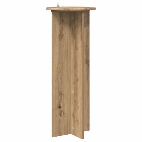 Стойка за растения 2 pcs Дъб артизан Ø40 x 100 см