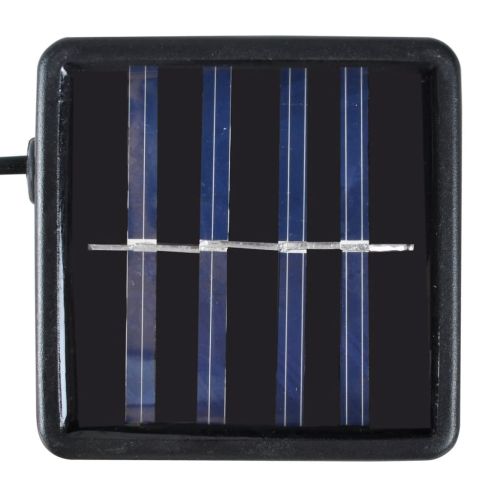 Изкуствени топки чемшир 27 см със соларен LED стринг 2 бр