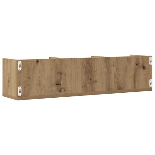 Стенен рафт за компактдискове Artisan Oak 75x18x18 cm