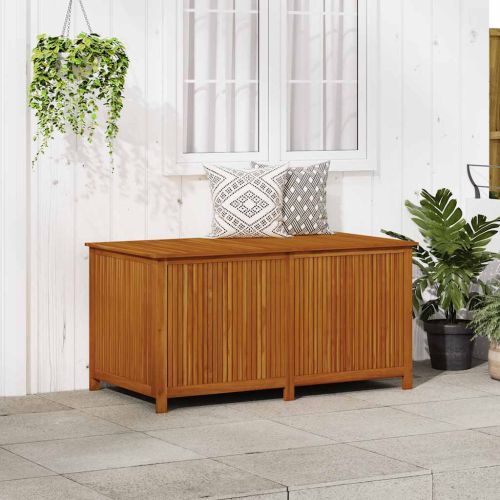 Градинска кутия за съхранение 150x80x75 см акациево дърво масив