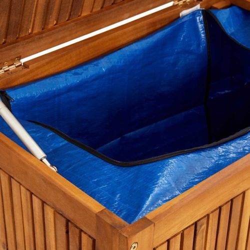 Градинска кутия за съхранение 150x80x75 см акациево дърво масив
