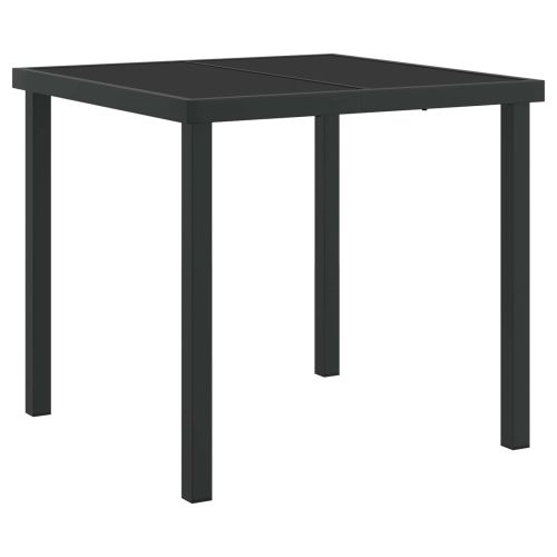 Комплект за хранене в градината 5 pcs Антрацит
